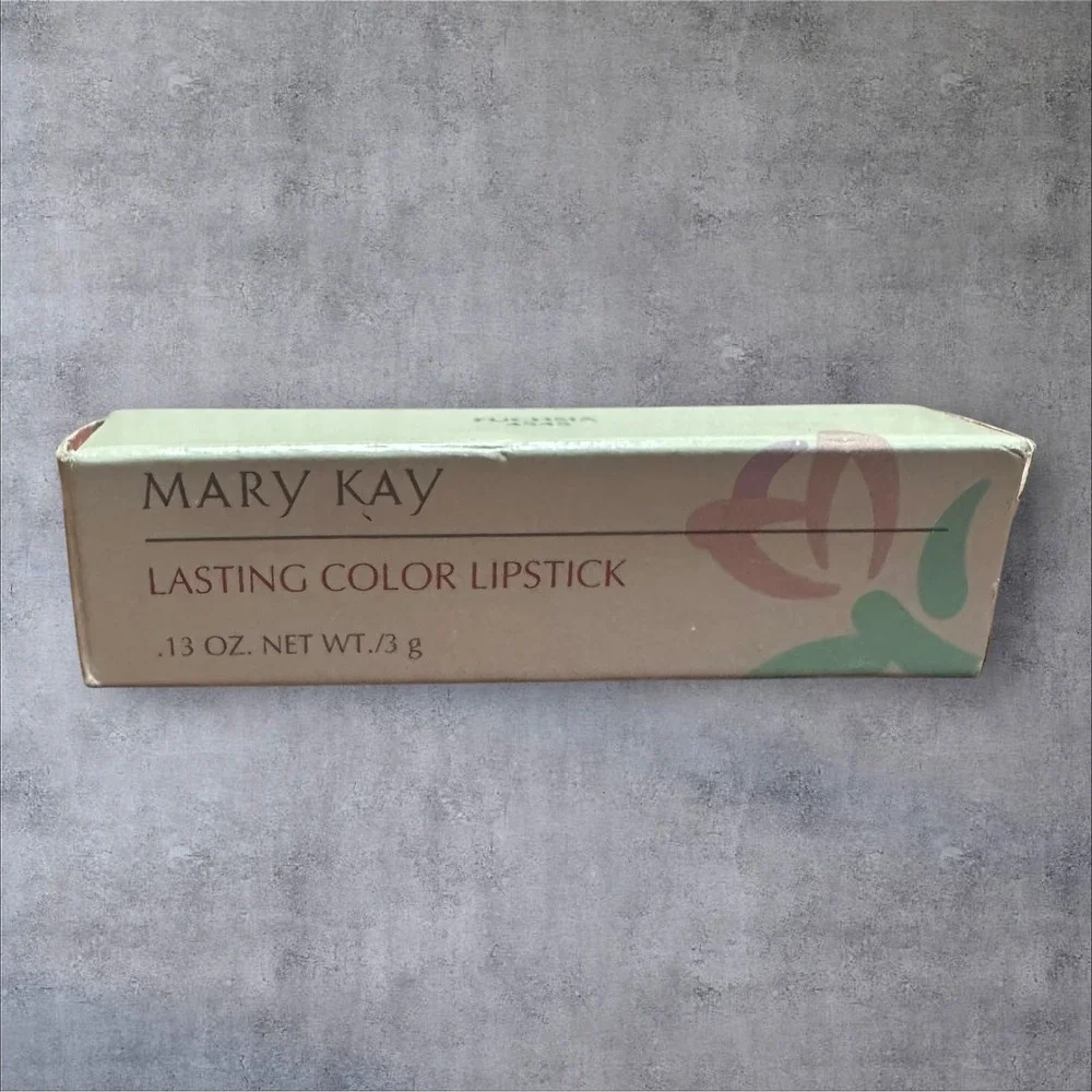 Mary Kay Lasting Color Lipstick Women .13oz Fuchsia 4545 New Vintage‎ Pink Cream